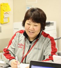先輩社員の写真